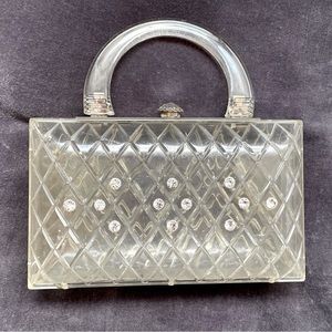 1950’s vintage lucite purse